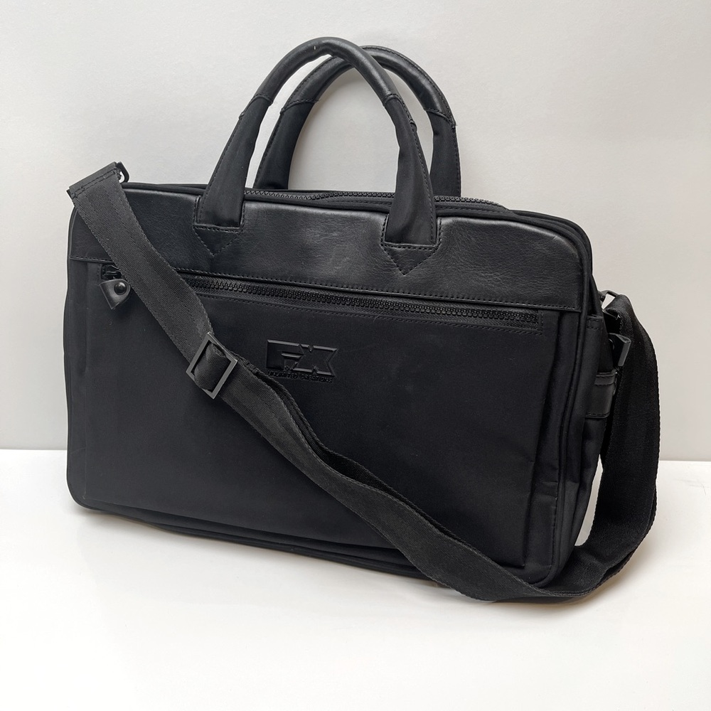 FX Unlimited Creation Black Laptop Shoulder Bag